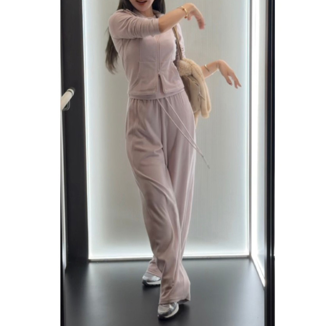 悉尼月神时尚减龄卫衣外套休闲裤显瘦洋气女两件套装