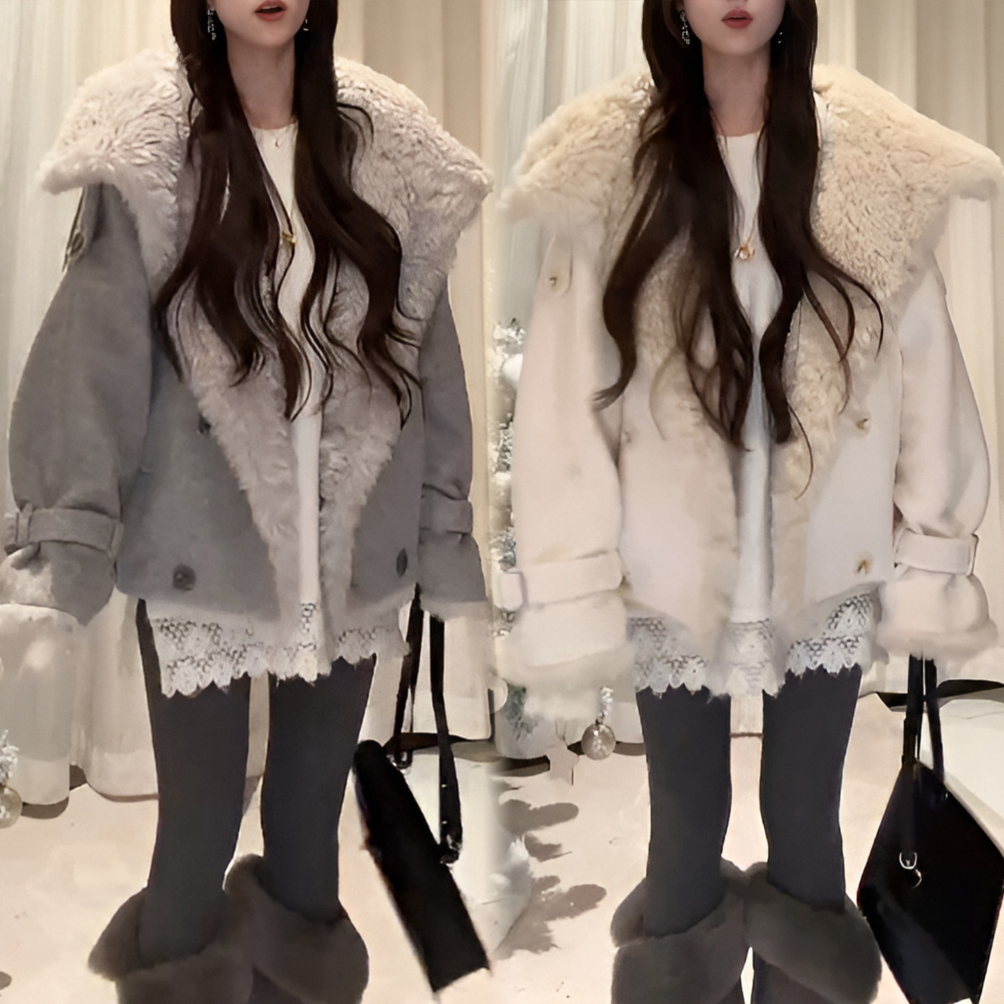 可爱甜美氛围感高级女长袖夹克