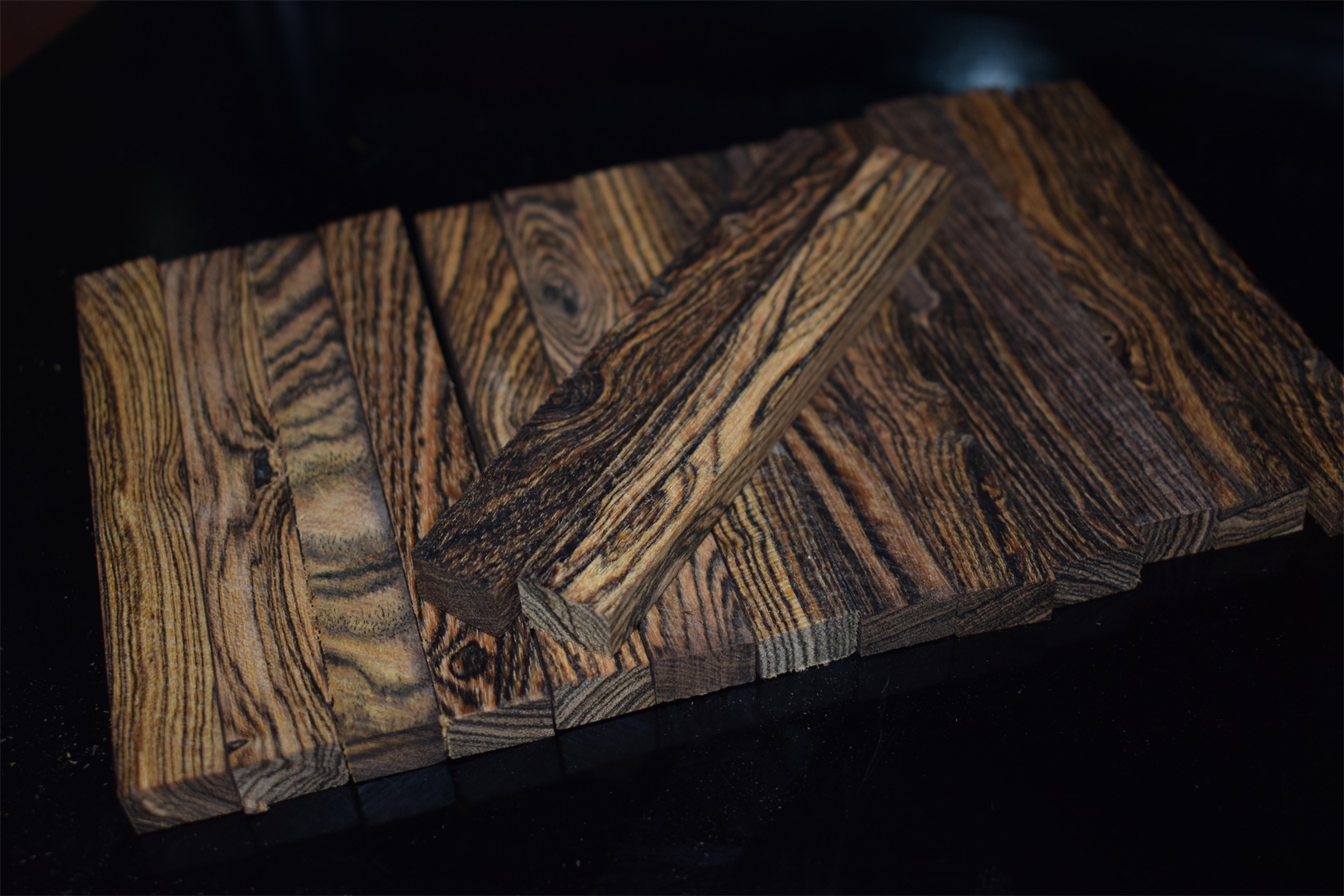 Diy钩针手柄料胚料红木方片半成品编织工具实木手柄料