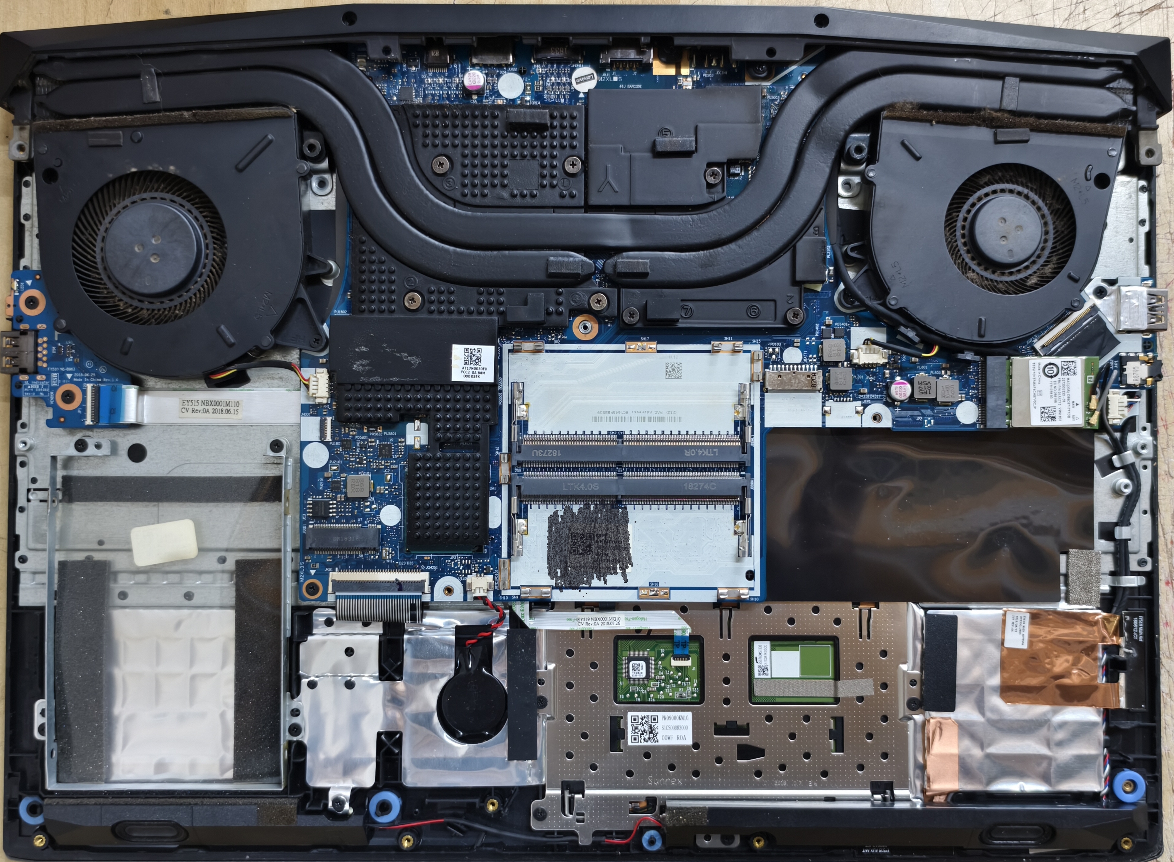 联想Y530-15ICH Y7000P Y7000 2018 2019 主板NM-B701 B961 B962