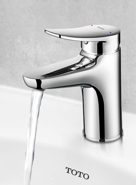 TOTO台盆龙头冷热水龙头TLS04301单把单孔台下面盆铜龙头DL363