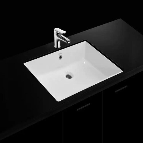 toto台下盆时尚方形盆洗脸盆