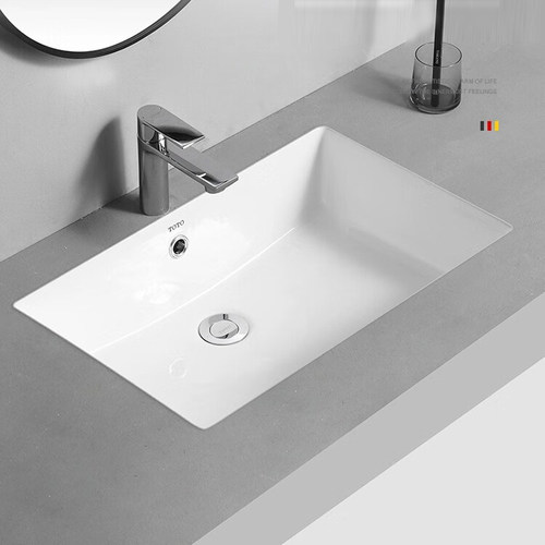 TOTO嵌入式台下盆智洁釉面