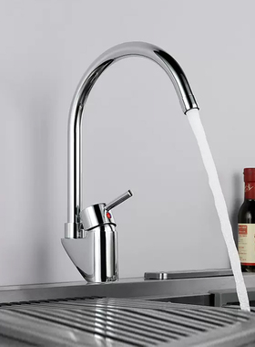 TOTO东陶卫浴 DK307A 厨房旋转水龙头万向气泡器冷热单把双控龙头