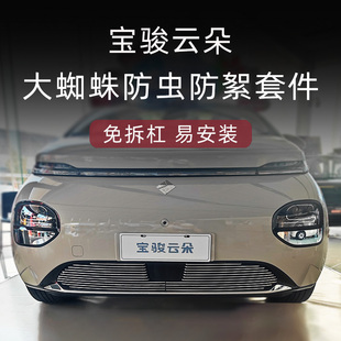 五菱宝骏云朵前脸中网外观改装 饰水箱防虫网汽车用品配件 件专用装