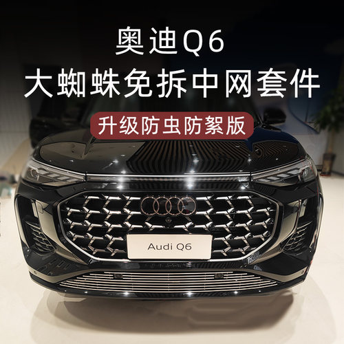 奥迪Q6前脸中网这样改，真帅！