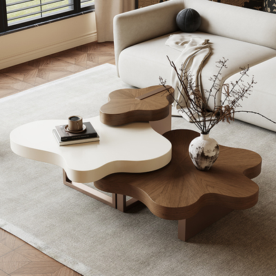 馨佰利中古风异形云朵茶几