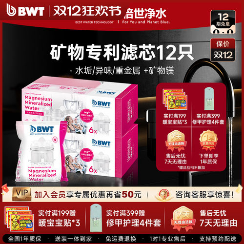 倍世第4代镁离子活力款滤芯