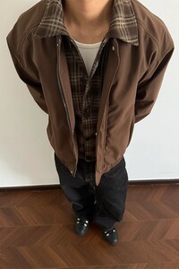 棉衣冬季假两件棉衣男夹克外套男士男款棉服A079-MY6106-P86图片