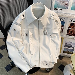【77】大码机车服夹克A079-JK3610-P82图片