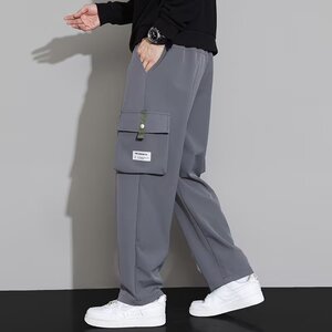 夏季薄款冰丝工闲运动长裤子A079-K11-P34【网络图1】4-8XL元图片