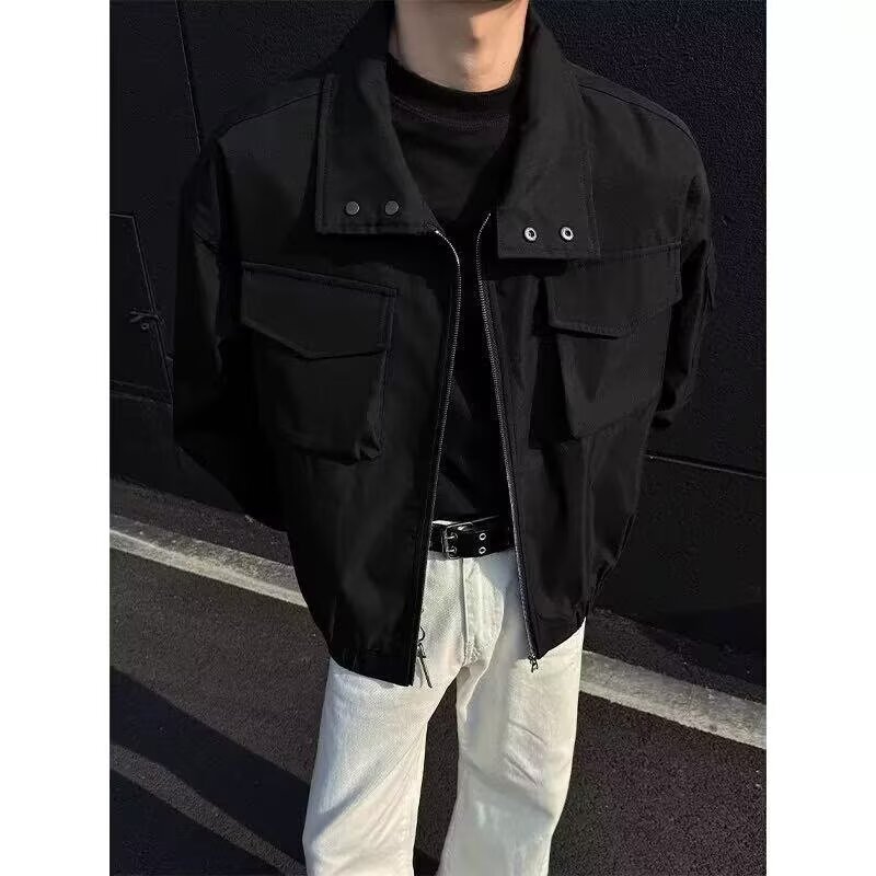 【网图14】男士潮流短款夹克A079-RS103-P57,男装夹克,电商A079