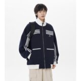 【网图有货6】条纹撞色户外夹克男秋A079-W216-54，男装夹克，电商A079