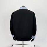 【网38】流华棉复合假两件卫衣A079-WY03-P48，男装卫衣，电商A079