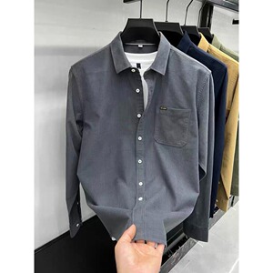 【132】2025灯芯绒工装长袖衬衫男春秋冬新款A079-CS382-P34图片