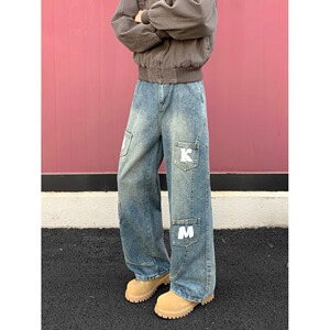 【网158】直筒休闲牛仔裤A079-C1179-P48,男装牛仔裤,电商A079