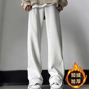【网97】25卫裤加绒加厚宽松直筒休闲长裤A079-K116-P33-39图片
