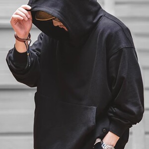 【189】连帽卫衣宽松慵懒风大码外套头男潮A079-W50-P45-48图片