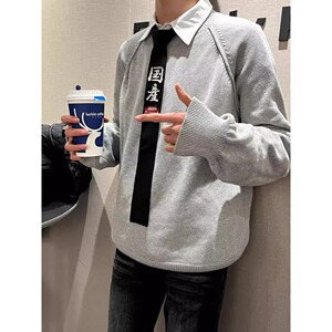 【网图有货11】混纺圆领毛衣男A079-MY512-P51图片