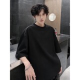 [003]圆领短袖T恤男潮流宽松时尚休闲半袖A079-D923-P28，男装T恤，电商A079