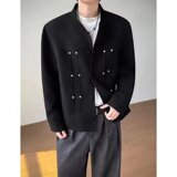 [001]新中式中山领夹克男新款潮牌宽松外套上衣A079-J67-P71，男装夹克，电商A079