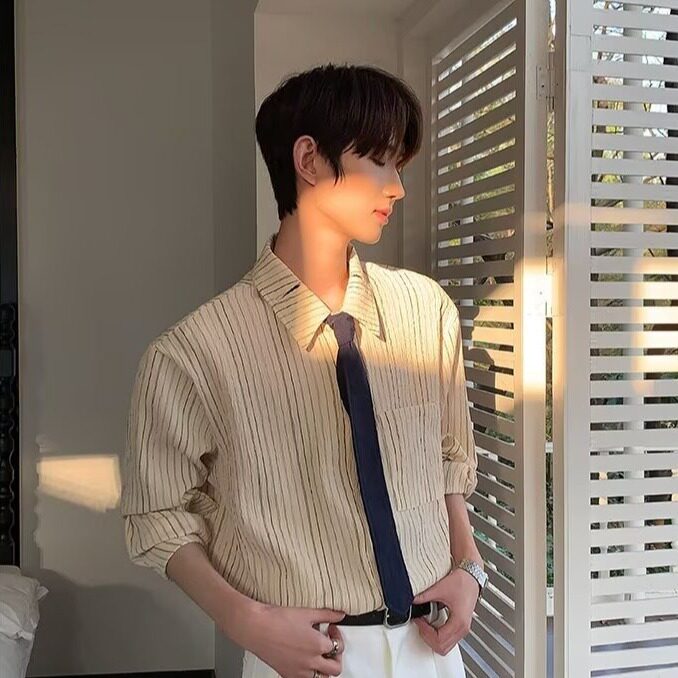 【94】5方领职业衬衫百搭免烫男士商务衬衣A079-CS317-P44,男装衬衫,电商A079