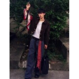 钱风重磅拼接外套A079-HT09-P77【网络图3】，男装夹克，电商A079