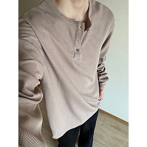 【184】2025长袖T恤男士百搭宽松体恤衫休闲运动A079-M11-P29