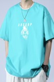 【003]印花半袖t恤上衣情侣装夏季百搭bf风短袖男A079-T140PP15，男装T恤，电商A079