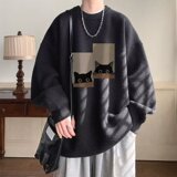 【网126】25宽松秋季新款套头软糯毛衣男女A079-6594-P43，男装针织衫/毛衣，电商A079