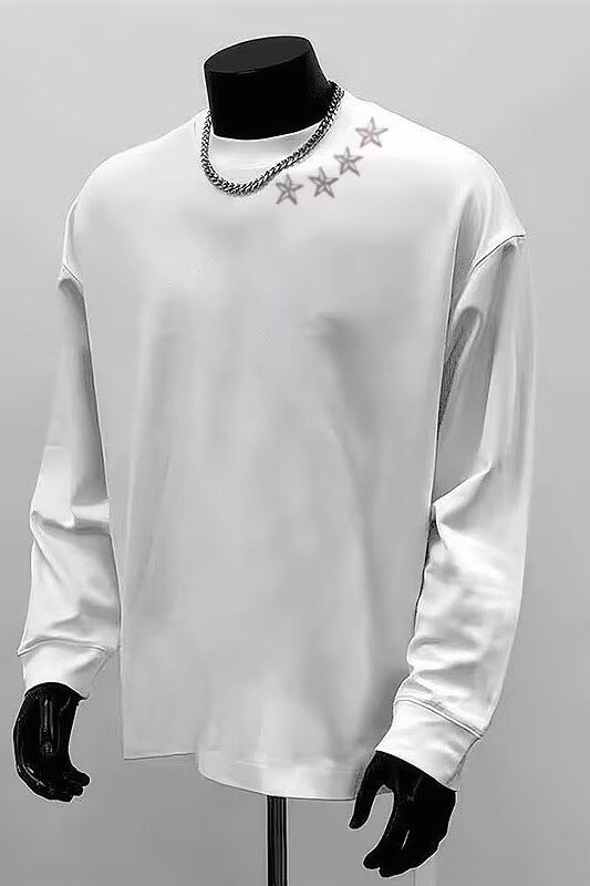 【220】5卫衣男款春秋2025新款休闲T恤A079-T9535-P27,男装T恤,电商A079