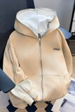 【网9】连帽开衫卫衣男款春秋季宽松休闲拉链外套A079-602-P51，女装短外套，电商A079