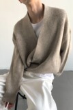 【网32】开衫道袍毛衣秋冬季老钱慵懒风针织衫外套A079-2370-P52，男装针织衫/毛衣，电商A079