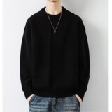 【201】2025秋冬季男士多工艺拼接纯毛衣圆领A079-3487-P59，男装针织衫/毛衣，电商A079