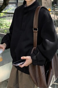 【276】立领半拉链卫衣男2025新款运动套头上衣A079-T23-P47图片