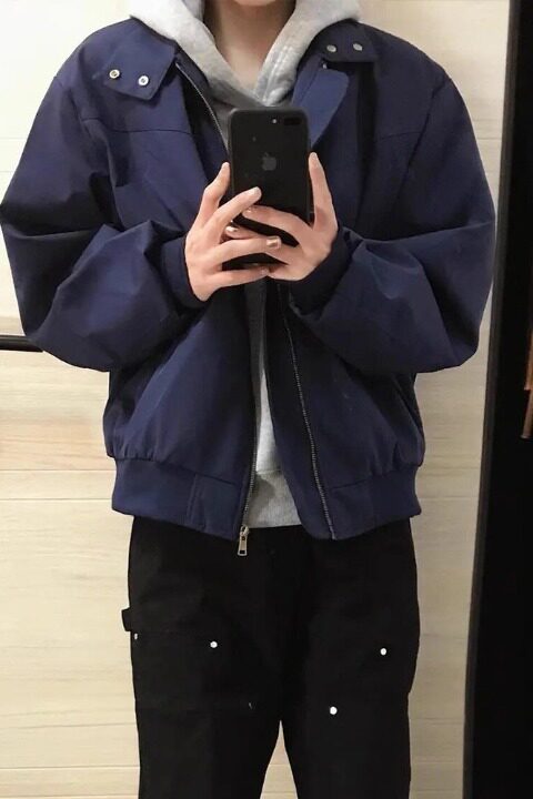 【3】立领飞行夹克cleanfit棒球服男款短款外套A079-JK14-P63,男装夹克,电商A079