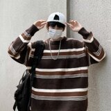 【网108】25新款潮流原宿长袖毛衣A079-7115-P31，男装针织衫/毛衣，电商A079