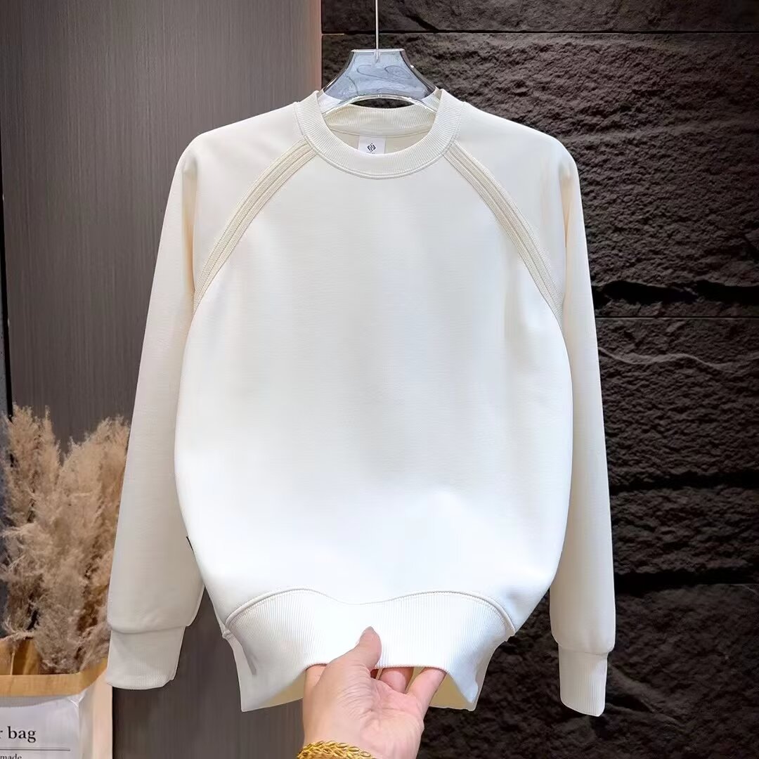 【001】休闲套头加绒长袖上衣服打底A079-A146-P36,男装T恤,电商A079