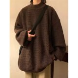 【41】新款慵懒长袖毛衣圆领针织衫A079-5629-P49，男装针织衫/毛衣，电商A079