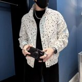 【185】2025新款春秋款立领夹克男士外套A079-7718-P59，男装夹克，电商A079