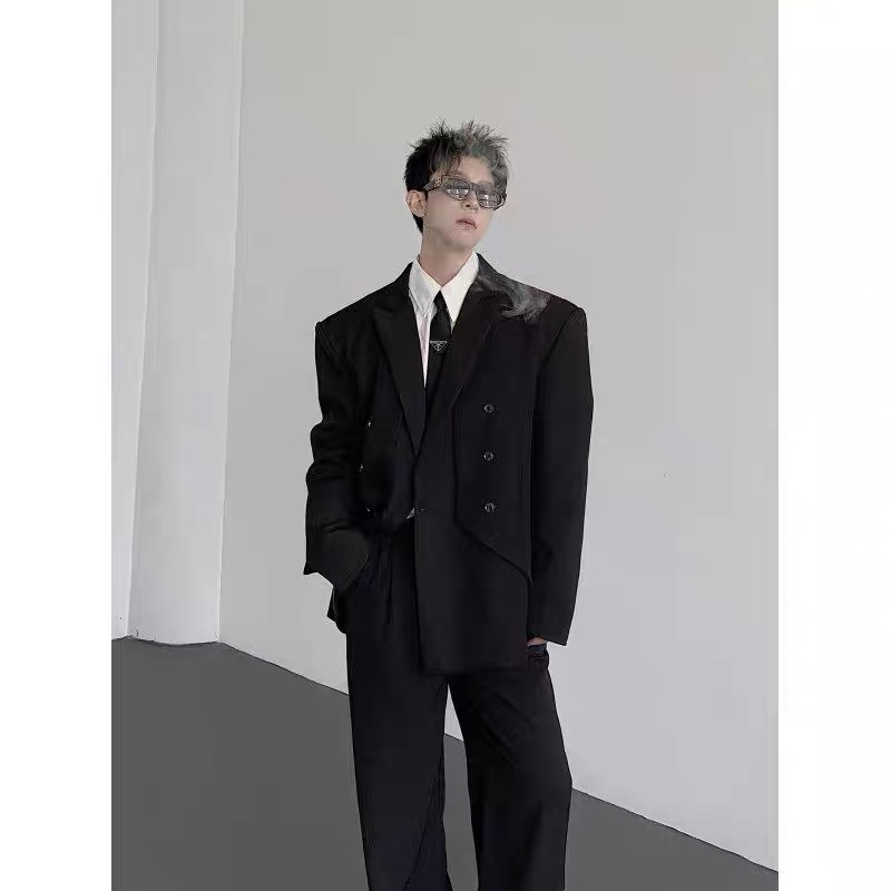 【98】秋冬季男士网红西装外套A079-X253-P60,男装西服套装,电商A079