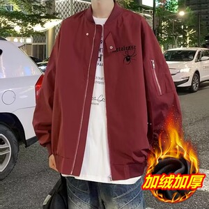 【001】5加绒加厚棒球服男士外套夏季休闲A079-JK110-P59图片