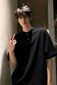 [003]短袖T恤男款夏季潮牌百搭半截袖上衣A079-S232-P38图片