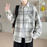 【网图18】男装休闲长袖衬衫A079-7012-P49-51，男装衬衫，电商A079