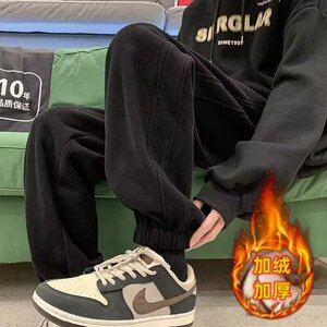 【235】加绒加厚宽松束脚休闲长裤A079-K107加绒-P30图片
