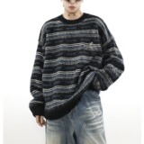 【94】刺绣特毛绒毛衣A079-MY862-P51，男装针织衫/毛衣，电商A079