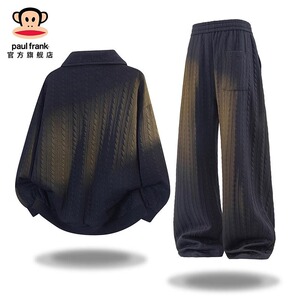 【网19】动套装男士新款卫衣休闲裤两件套穿搭A079-KT113-P62图片