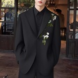 【网48】中山装西服外套男A079-XZ105-P58，男装西服，电商A079