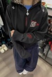 【253】5小恶魔豹纹连帽拉链卫衣男女情侣开衫A079-WY088-P51，男装卫衣，电商A079