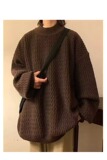 【41】25新款慵懒长袖毛衣圆领针织衫A079-5629-P49，男装针织衫/毛衣，电商A079